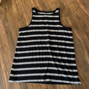 Lou and grey striped soft knit tank